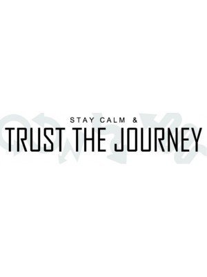 Trust the Journey Bumper Sticker