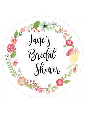Bridal Shower Label