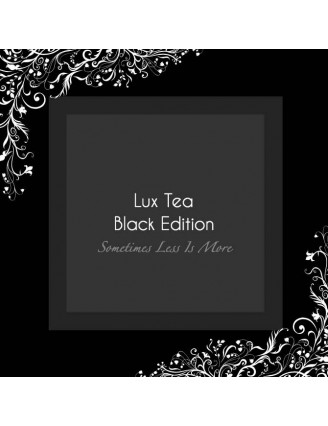 Lux Tea Black Edition Square Label Lux Tea Black Edition Square Label
