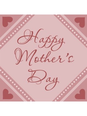Happy Mothers Day Square Label