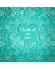With All Our Love Wedding Note Label