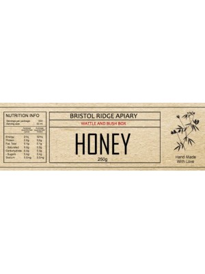 Bristol Ridge Honey Jar Labels