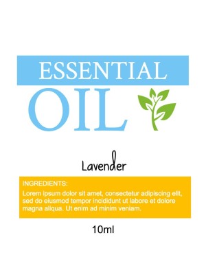 Essential Oil Label