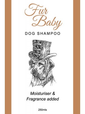Fur Baby Dog Shampoo Label
