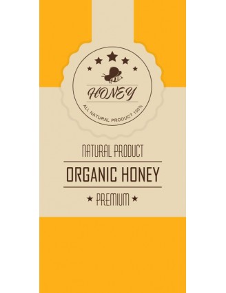 Natural Honey Label