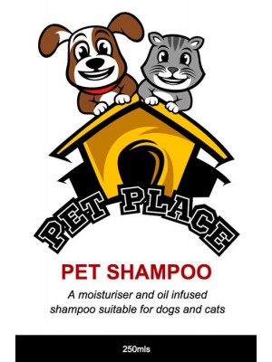 Pet Shampoo Label