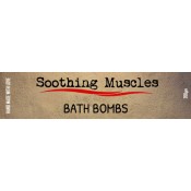 Soothing Muscles Bath Bomb Wrap
