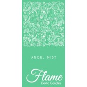 Flame Wax Candle Label