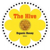 Honey Jar Round Label