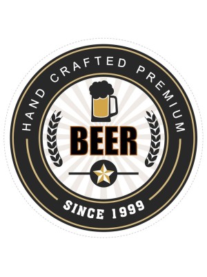 Beer Tap Resin Decals