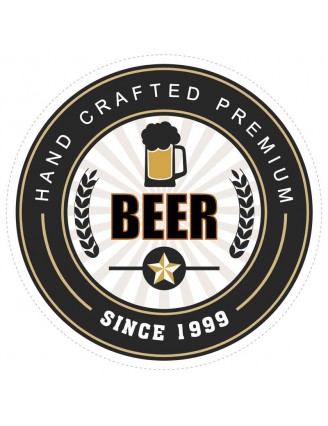 Beer Tap Resin Decals