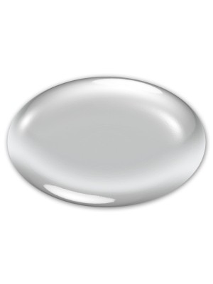 Oval Horizontal Resin Domed Label