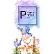 Premium Pens Rectangular Vertical 2:1 Resin Domed Label