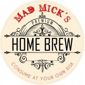 Home Brew Beer Tap Decal