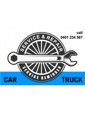 Maintenance Reminder Stickers