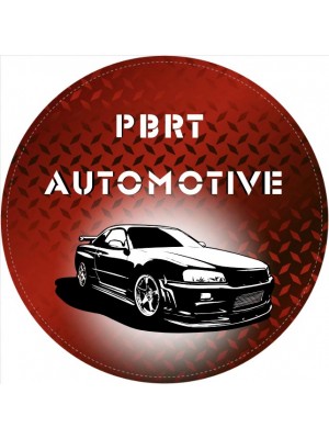 PBRT Automotive Round Reminder Stickers