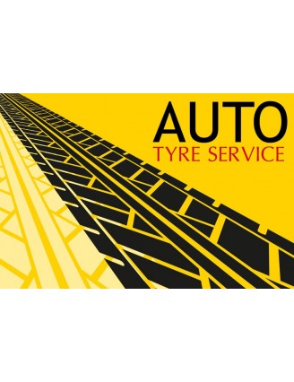 Tyre Service Sticker