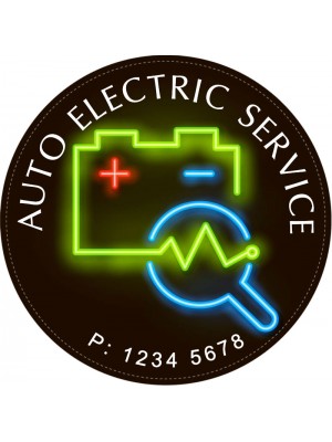 Auto Electric Reminder Stickers