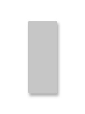 Rectangular Vertical 2.5:1 Label
