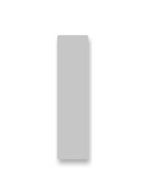 Rectangular Vertical 4:1 Label