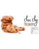 Choc Chip Cookie Heaven Label