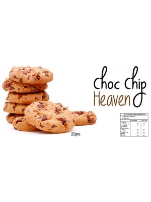 Choc Chip Cookie Heaven Label