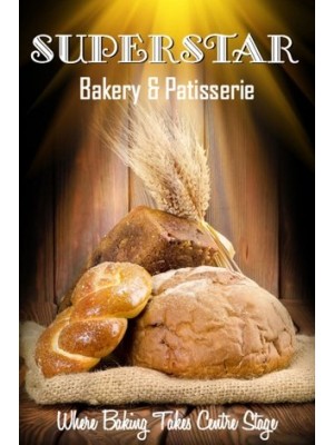 Superstar Bakery and Patisserie Label