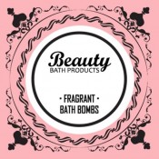 Beauty Bath Bombs Label