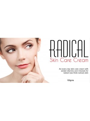 Radical Every Day Skin Cream Label