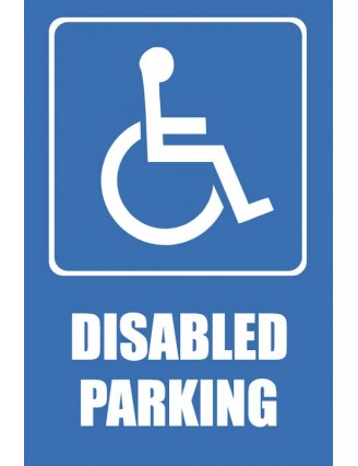 Disabled Parking Sign Disabled Parking Sign