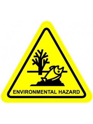 Enviromental Hazard Sign Sticker