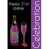 Simple Celebration Wine Label