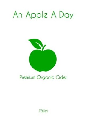 Apple A Day Wine Label