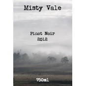 Misty Vale Wine Label