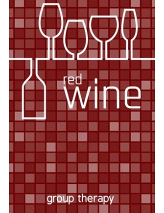 Checkered Red Wine Label