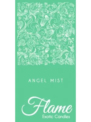 Flame Wax Candle Label