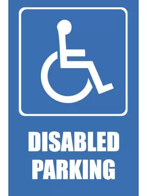 Disabled Parking Sign