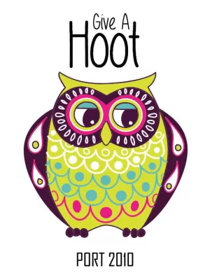 Give a Hoot Port Label